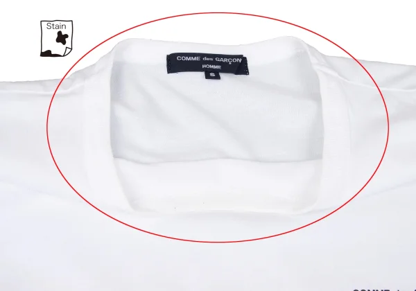 COMME des GARCONS HOMME Cotton Logo Printed T Shirt K-168330_004