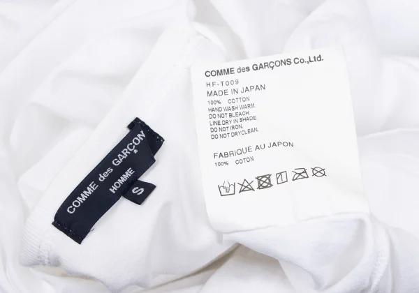 COMME des GARCONS HOMME Cotton Logo Printed T Shirt K-168330_012