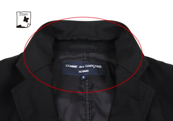 COMME des GARCONS HOMME Wool Puckering Jacket & Pants K-168333_005