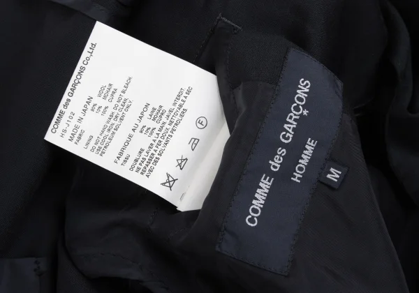 COMME des GARCONS HOMME Mohair Blend Wool 2B Jacket K-168334_019