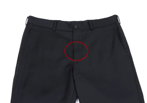 COMME des GARCONS HOMME Mohair Blend Wool Straight Pants K-168335_002