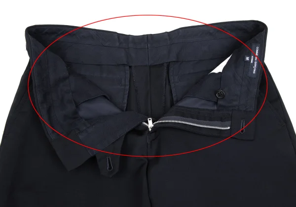 COMME des GARCONS HOMME Mohair Blend Wool Straight Pants K-168335_006