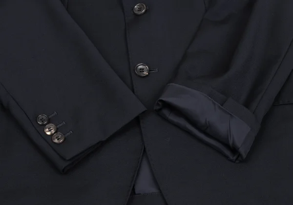 COMME des GARCONS HOMME Mohair Blend Wool Jacket & Pants K-168336_006