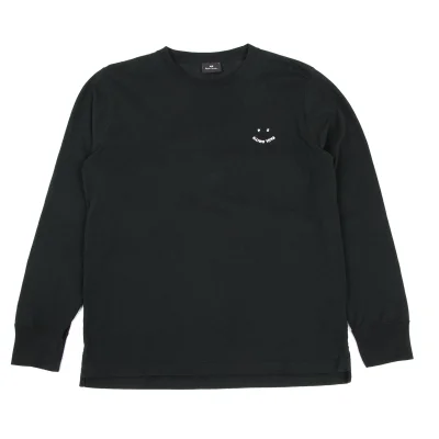 Paul Smith PS Cotton Logo Embroidery Top