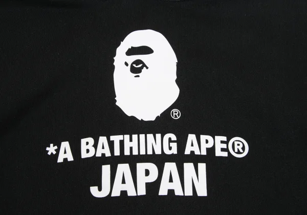 A BATHING APE BAPE Logo Print Hoodie K-168338_005