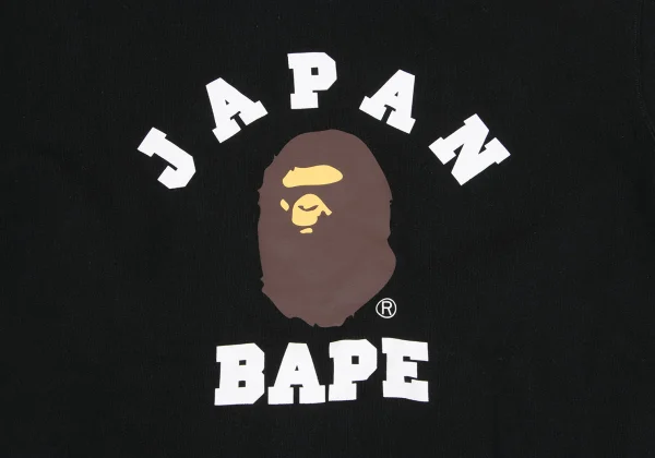 A BATHING APE BAPE Logo Print Hoodie K-168338_016
