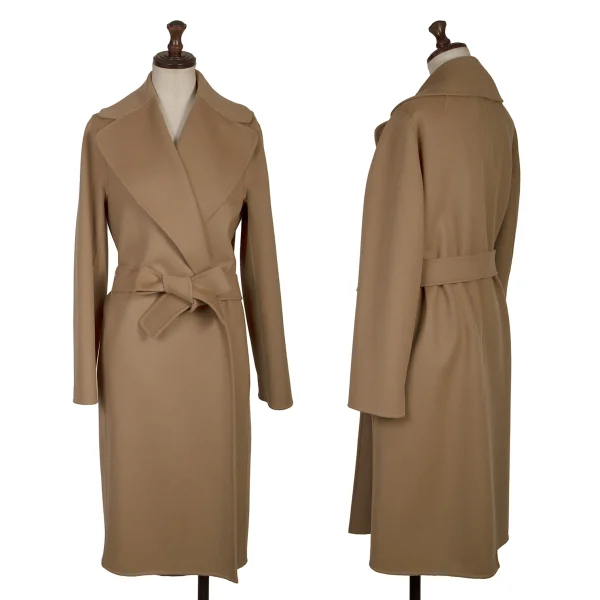 'S MaxMara POLDO Pure Virgin Wool Double-face Coat Beige 38 K-168341_001