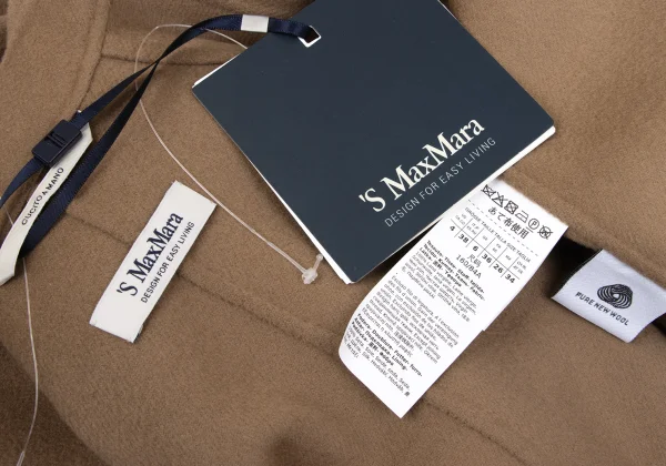 'S MaxMara POLDO Pure Virgin Wool Double-face Coat K-168341_014