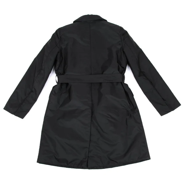 PRADA Belted Padding Nylon Coat K-168342_012