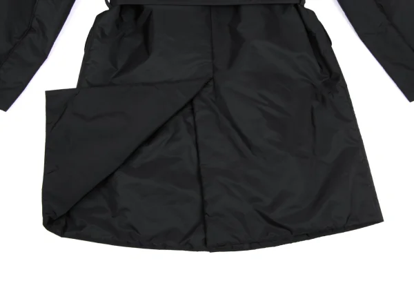 PRADA Belted Padding Nylon Coat K-168342_014