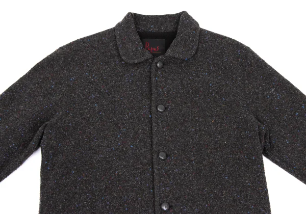 Papas Fleece Lining Mix Knit Jacket K-168346_002