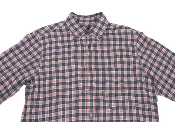 Papas+ Cotton Check Flannel Shirt K-168347_002