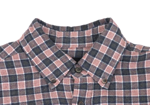 Papas+ Cotton Check Flannel Shirt K-168347_003