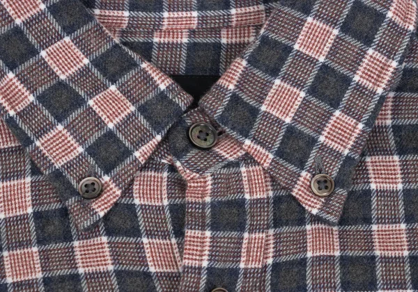 Papas+ Cotton Check Flannel Shirt K-168347_004
