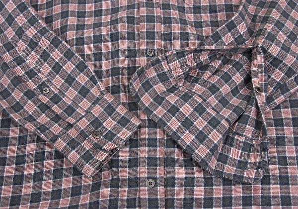 Papas+ Cotton Check Flannel Shirt K-168347_007