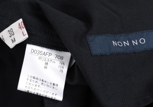 NON NO Poly Cotton Tapered Pants K-168350_013