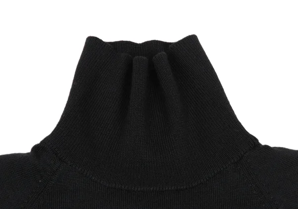 Y's Red Label Acrylic Wool Turtle Neck Knit Sweater K-168352_004