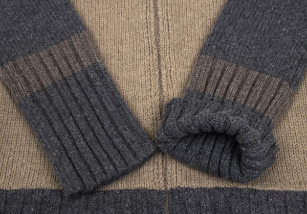 Y's Wool Nylon Zip Knit Cardigan K-168353_008