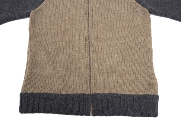 Y's Wool Nylon Zip Knit Cardigan K-168353_009