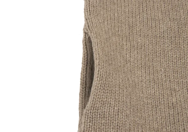 Y's Wool Nylon Zip Knit Cardigan K-168353_010