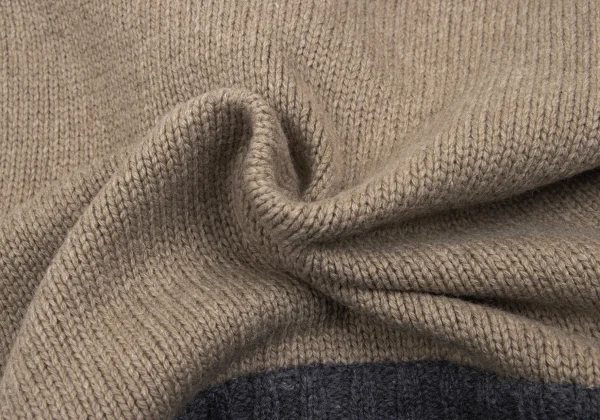 Y's Wool Nylon Zip Knit Cardigan K-168353_013