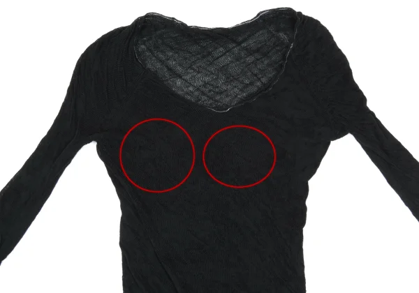 Y's Twisted Cotton Knit Top K-168355_003