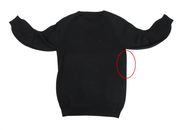 Y's Curved Sleeve Cotton Knit K-168356_010