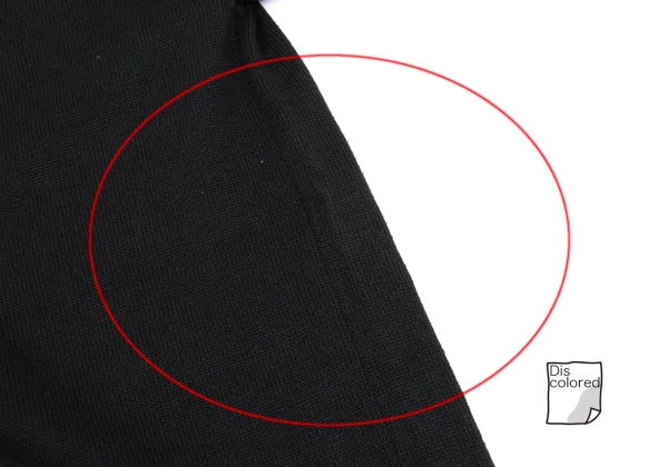 Y's Curved Sleeve Cotton Knit K-168356_011