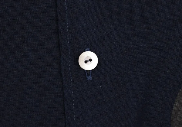 Y's Rayon Poly Dot Printed 3/4 Sleeve Shirt K-168357_010