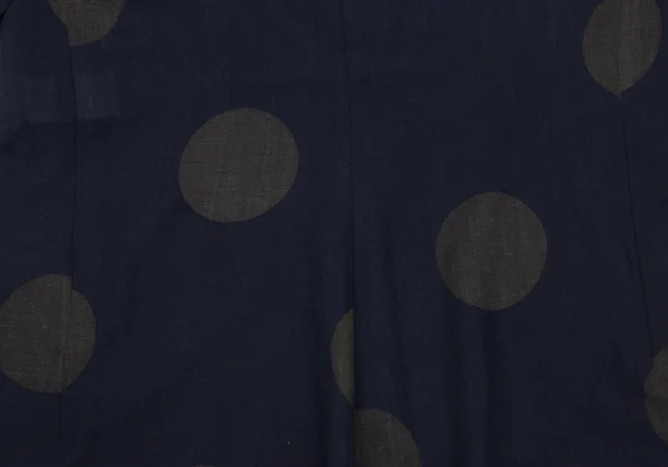 Y's Rayon Poly Dot Printed 3/4 Sleeve Shirt K-168357_014