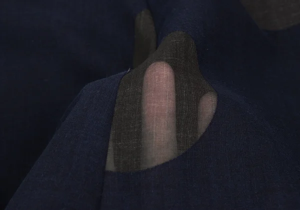 Y's Rayon Poly Dot Printed 3/4 Sleeve Shirt K-168357_015