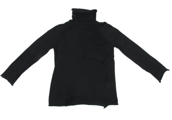 Y's Cotton Cutting Turtleneck Knit Top K-168358_002