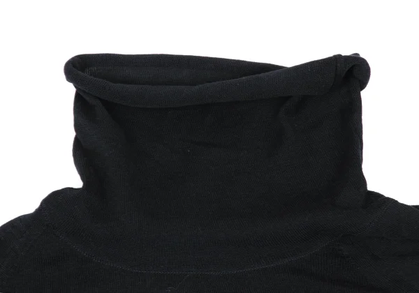 Y's Cotton Cutting Turtleneck Knit Top K-168358_004