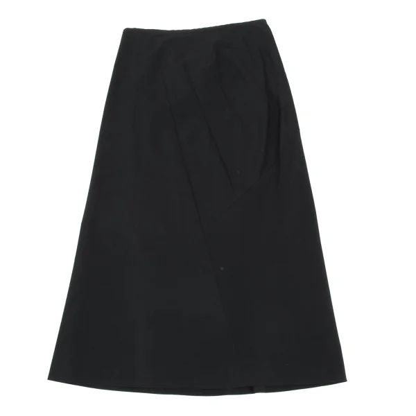 Y's Blend Wool Curved Dart Skirt K-168359_002