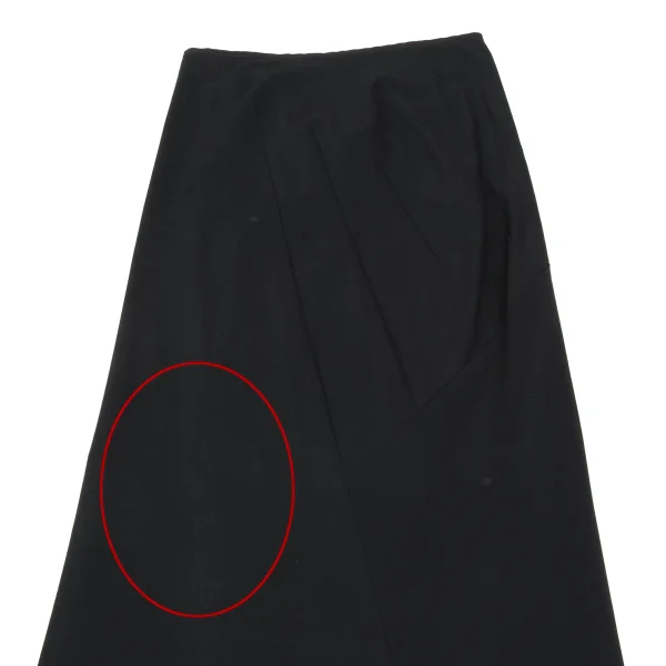 Y's Blend Wool Curved Dart Skirt K-168359_003