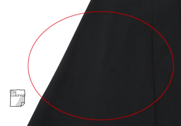 Y's Blend Wool Curved Dart Skirt K-168359_004