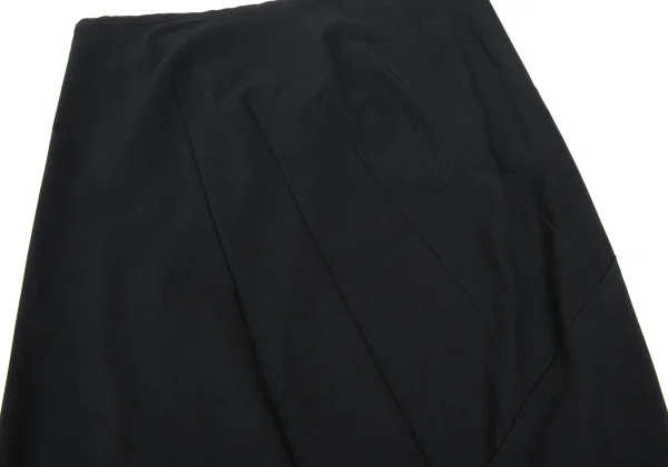 Y's Blend Wool Curved Dart Skirt K-168359_005