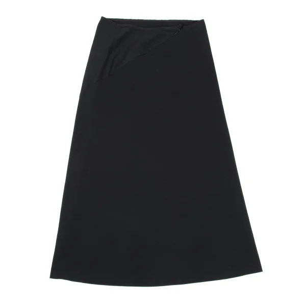 Y's Blend Wool Curved Dart Skirt K-168359_009
