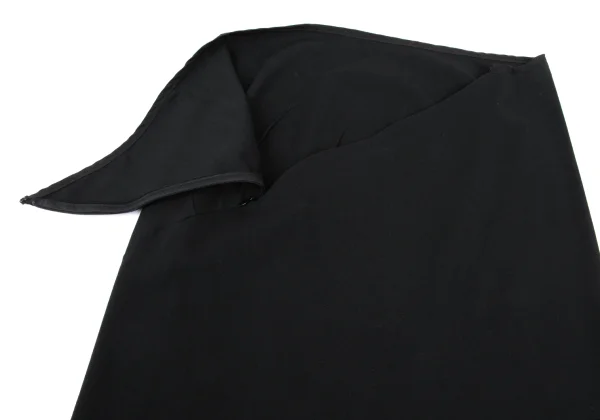 Y's Blend Wool Curved Dart Skirt K-168359_011