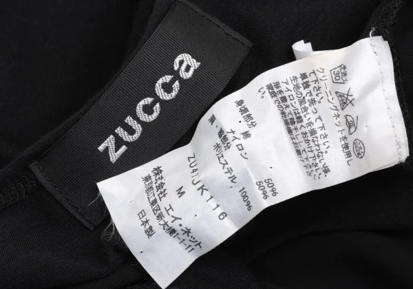 zucca See-through Panel Flared Sleeveless Top K-168360_013