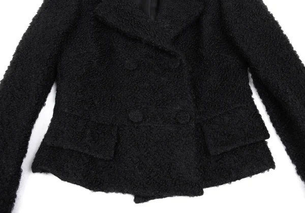 agnes b. Mohair Wool Loop Tweed Jacket K-168361_007