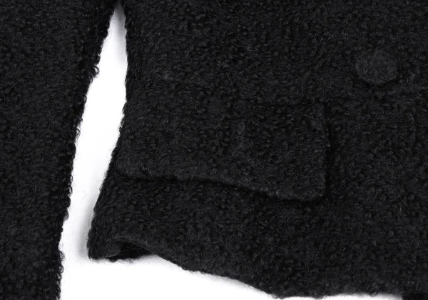 agnes b. Mohair Wool Loop Tweed Jacket K-168361_009