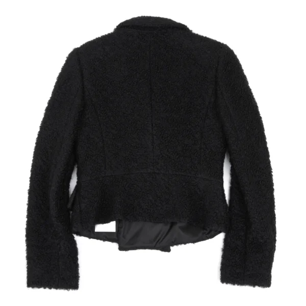 agnes b. Mohair Wool Loop Tweed Jacket K-168361_012