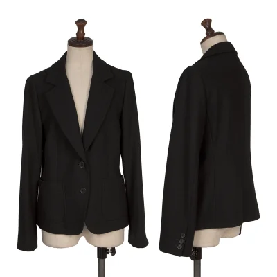MARGARET HOWELL Wool Shadow Herringbone Jacket