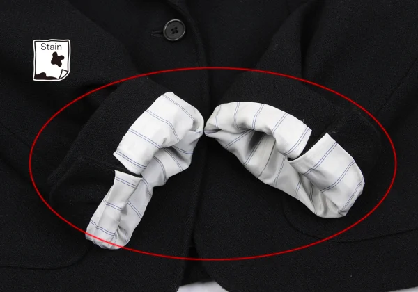 MARGARET HOWELL Wool Shadow Herringbone Jacket K-168362_007