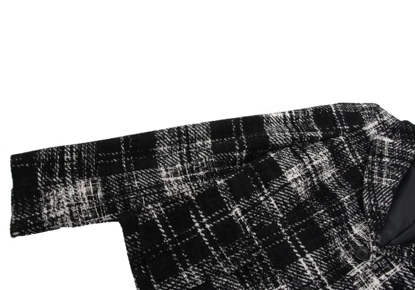 DKNY Blended Flocky Check Jacquard Jacket K-168363_005