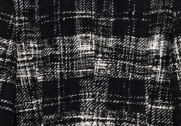 DKNY Blended Flocky Check Jacquard Jacket K-168363_012