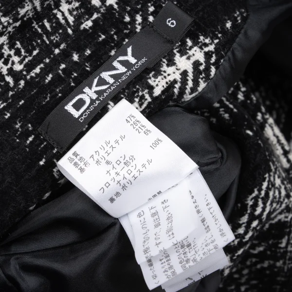 DKNY Blended Flocky Check Jacquard Jacket K-168363_015