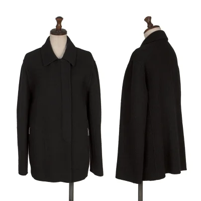 SONIA RYKIEL Angora Blend Wool Double Face Knit Jacket