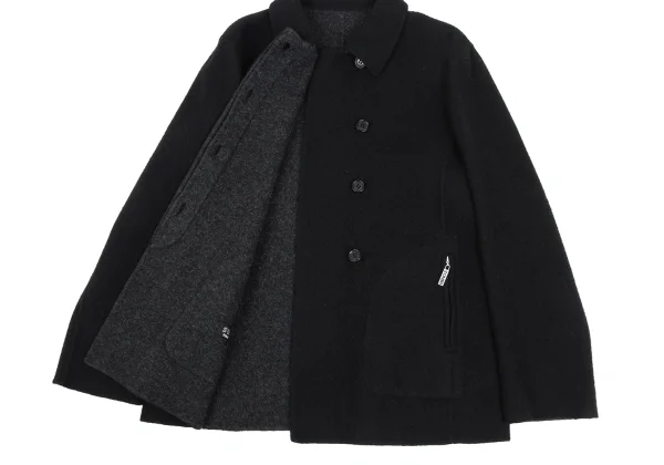 SONIA RYKIEL Angora Blend Wool Double Face Knit Jacket K-168364_010